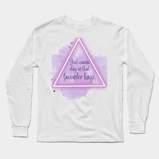 Lavender Haze Long Sleeve T-Shirt